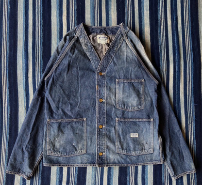neighborhood washed governor jacket size XL