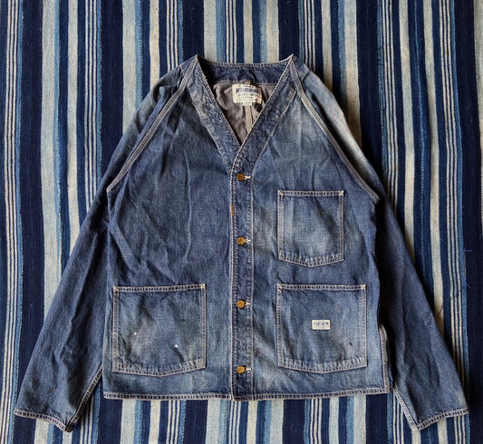neighborhood washed governor jacket size XL