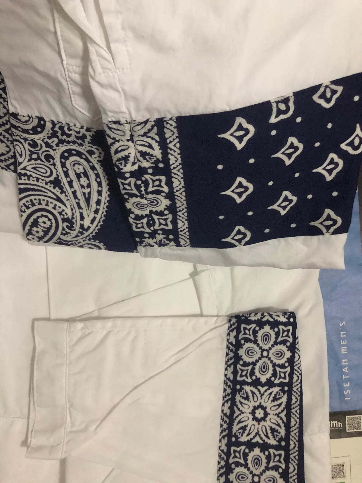 VISVIM Bandana Pattern Tunic Shirt