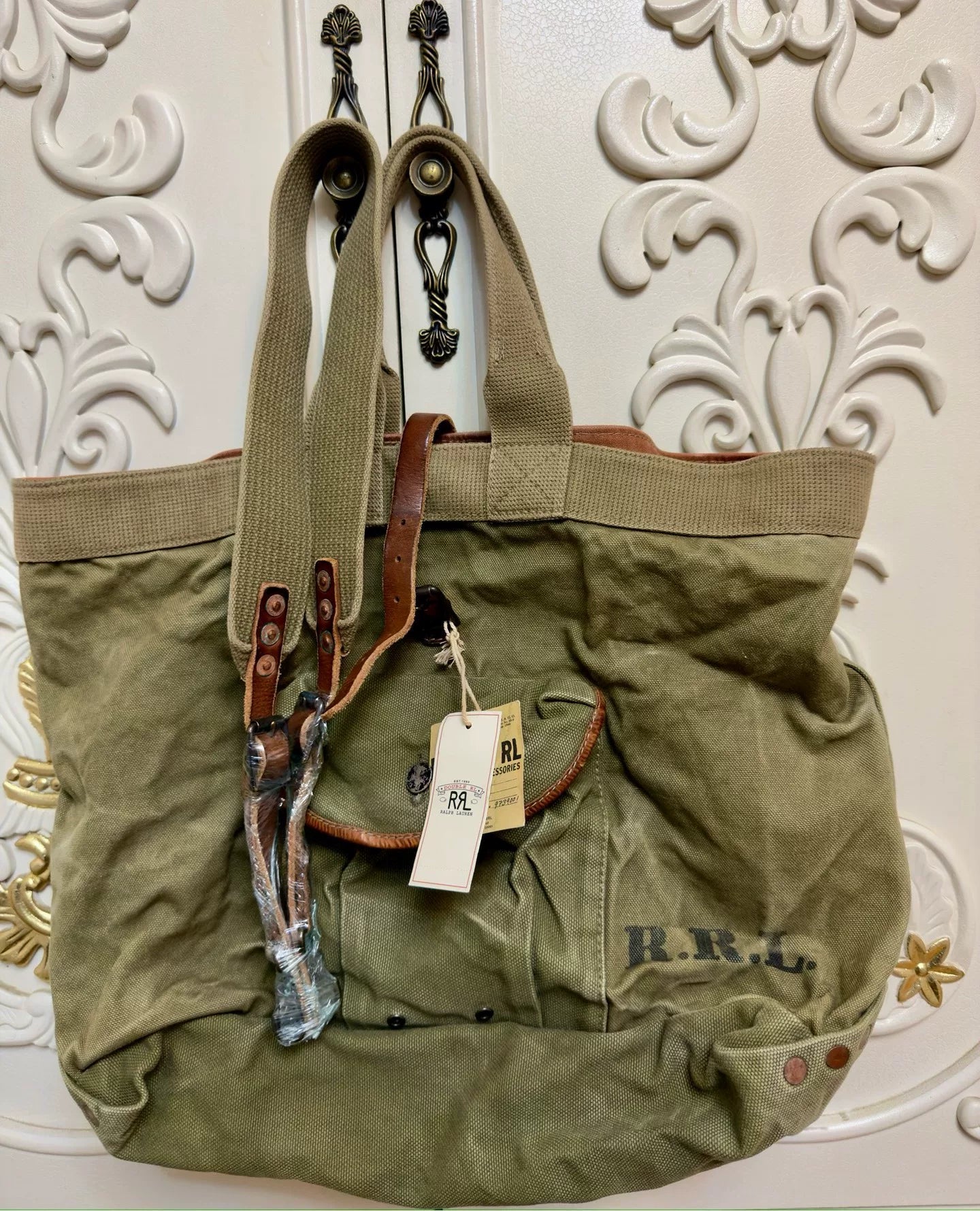 Ralph Lauren RRL Military Tote Bag