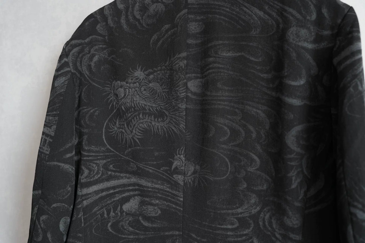 Yohji Yamamoto 22AW Dragon Cloud Print Jacket