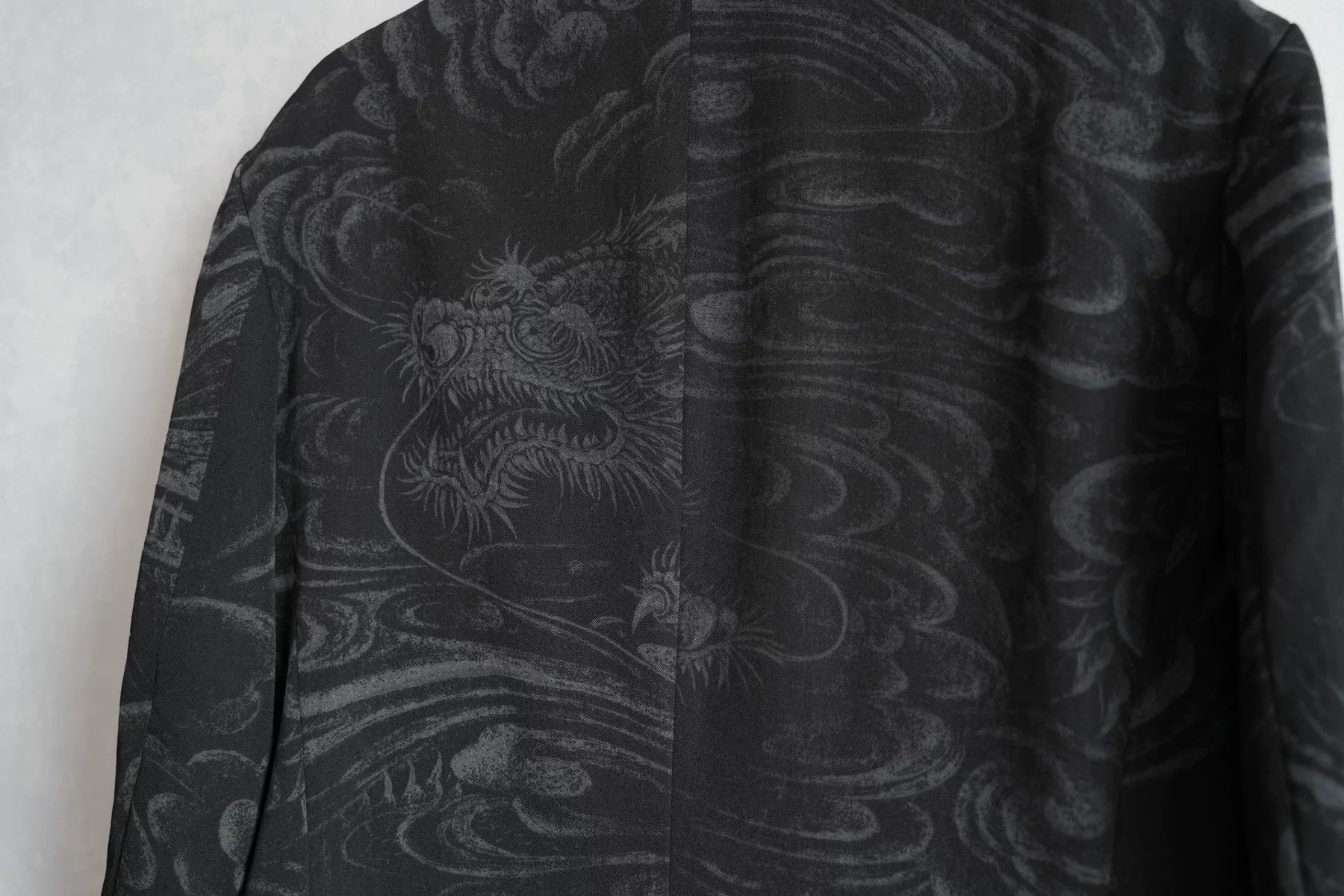 Yohji Yamamoto 22AW Dragon Cloud Print Jacket