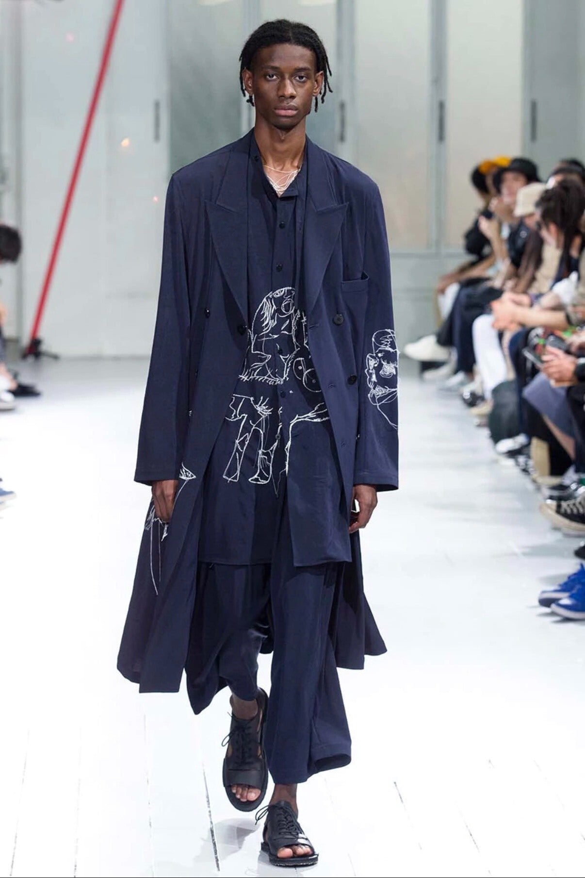 Yohji Yamamoto 20SS Portrait Sweater