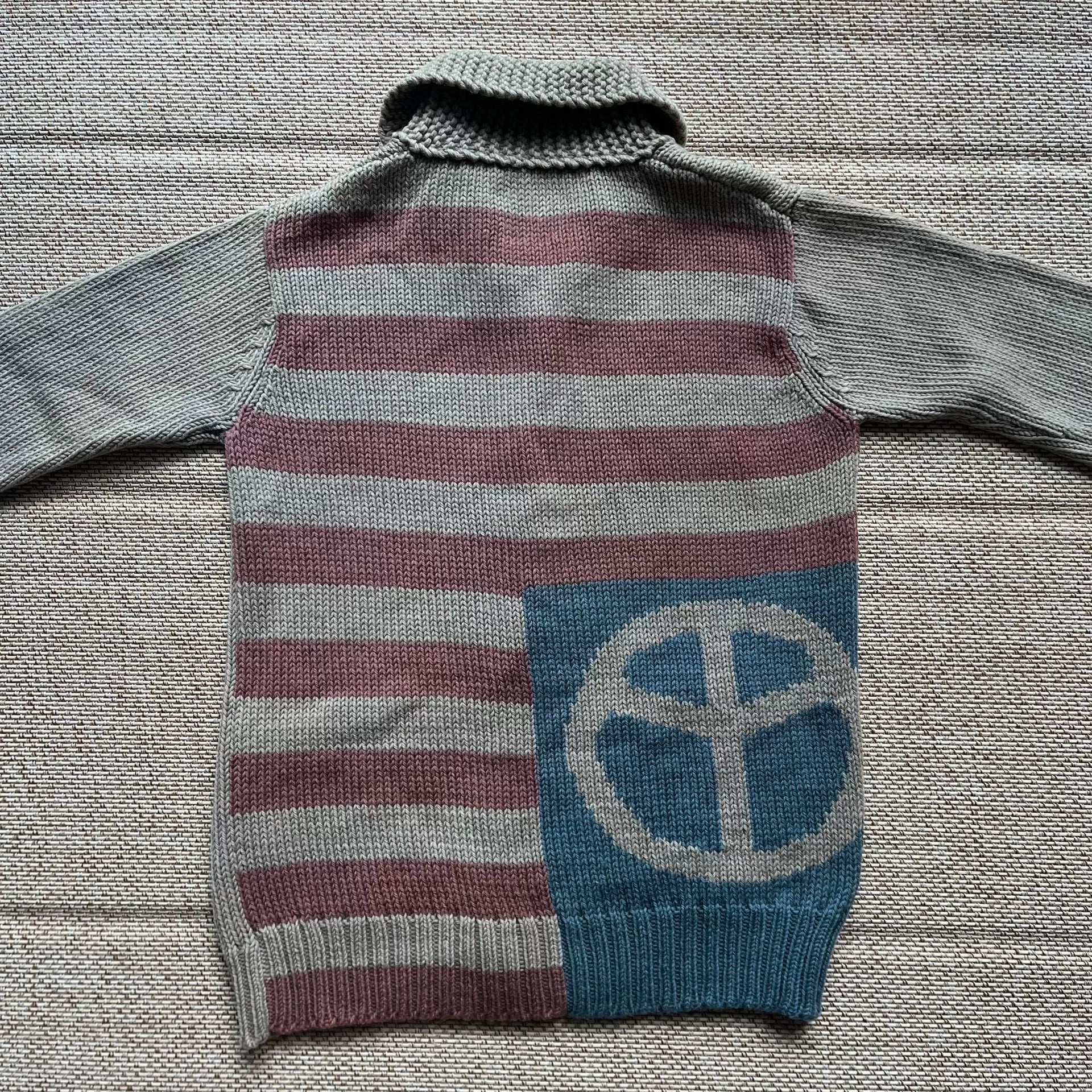 Visvim Sturgis Striped Knit Cardigan