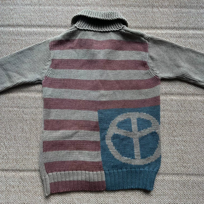 Visvim Sturgis Striped Knit Cardigan