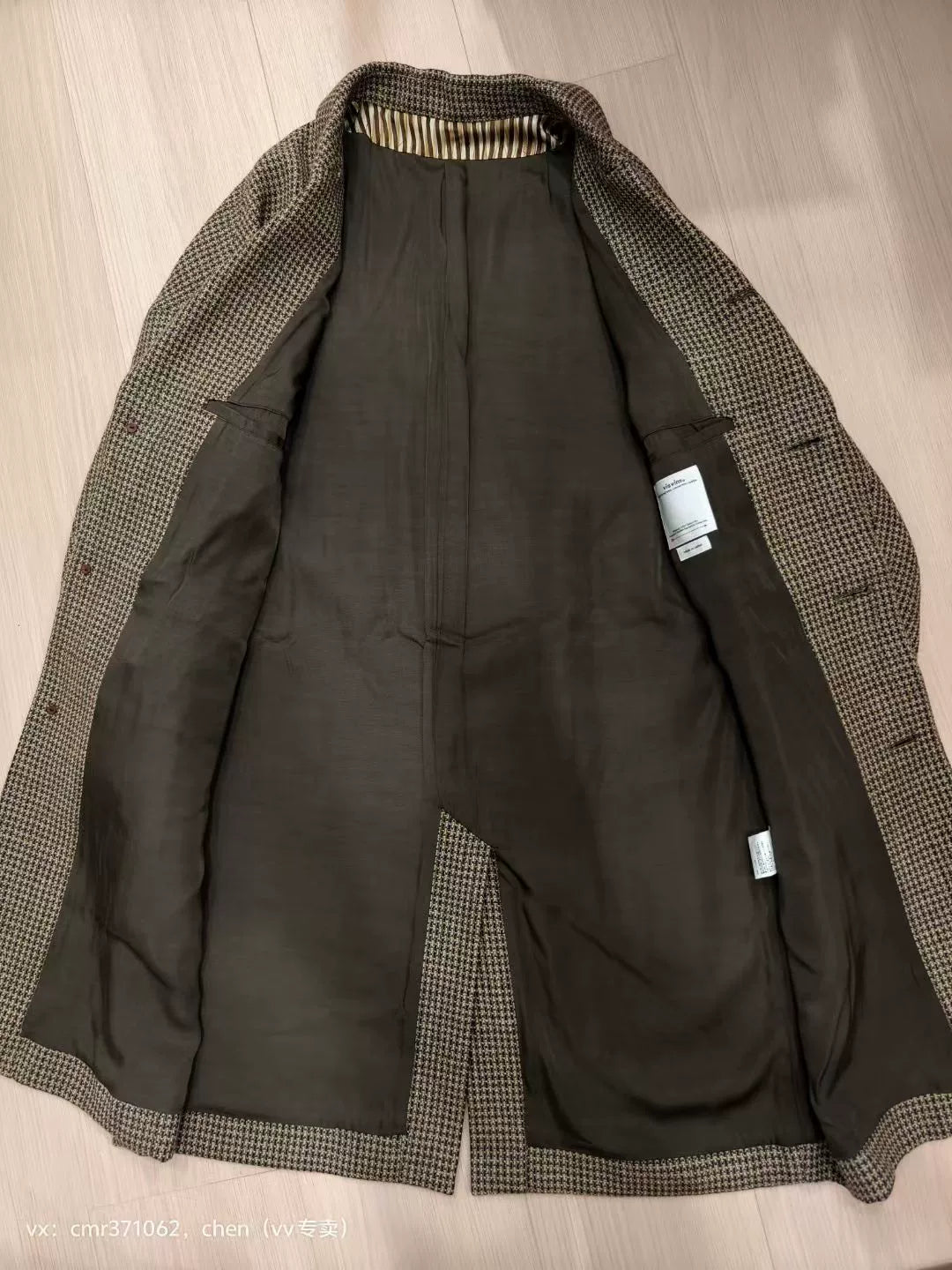 VISVIM 21AW HAMMONS TWEED COAT