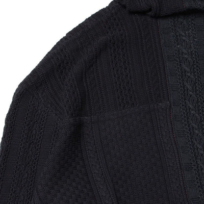 black turtleneck sweater by takahiro miyashita