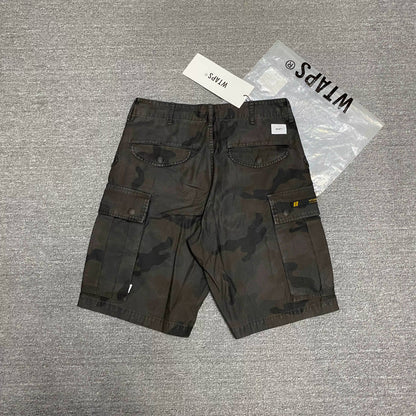 WTAPS 20SS Cargo Camouflage Washed Shorts