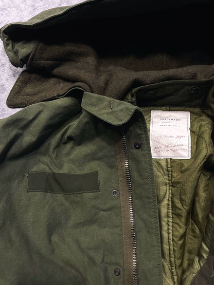 military fishtail parka jacket by readymade