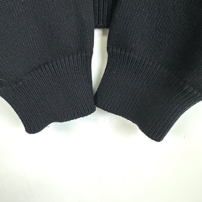 Louis Vuitton Black Wool Polo Collar Sweater