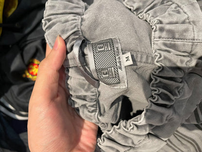 Cav Empt Washed Vintage Gray Striped Pants