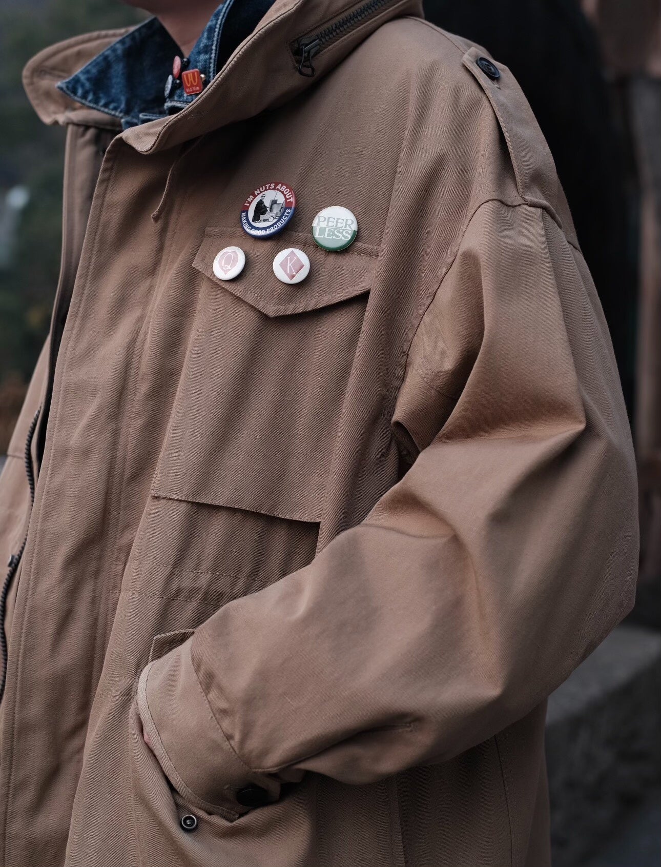 visvim bickle w/l m65 jacket