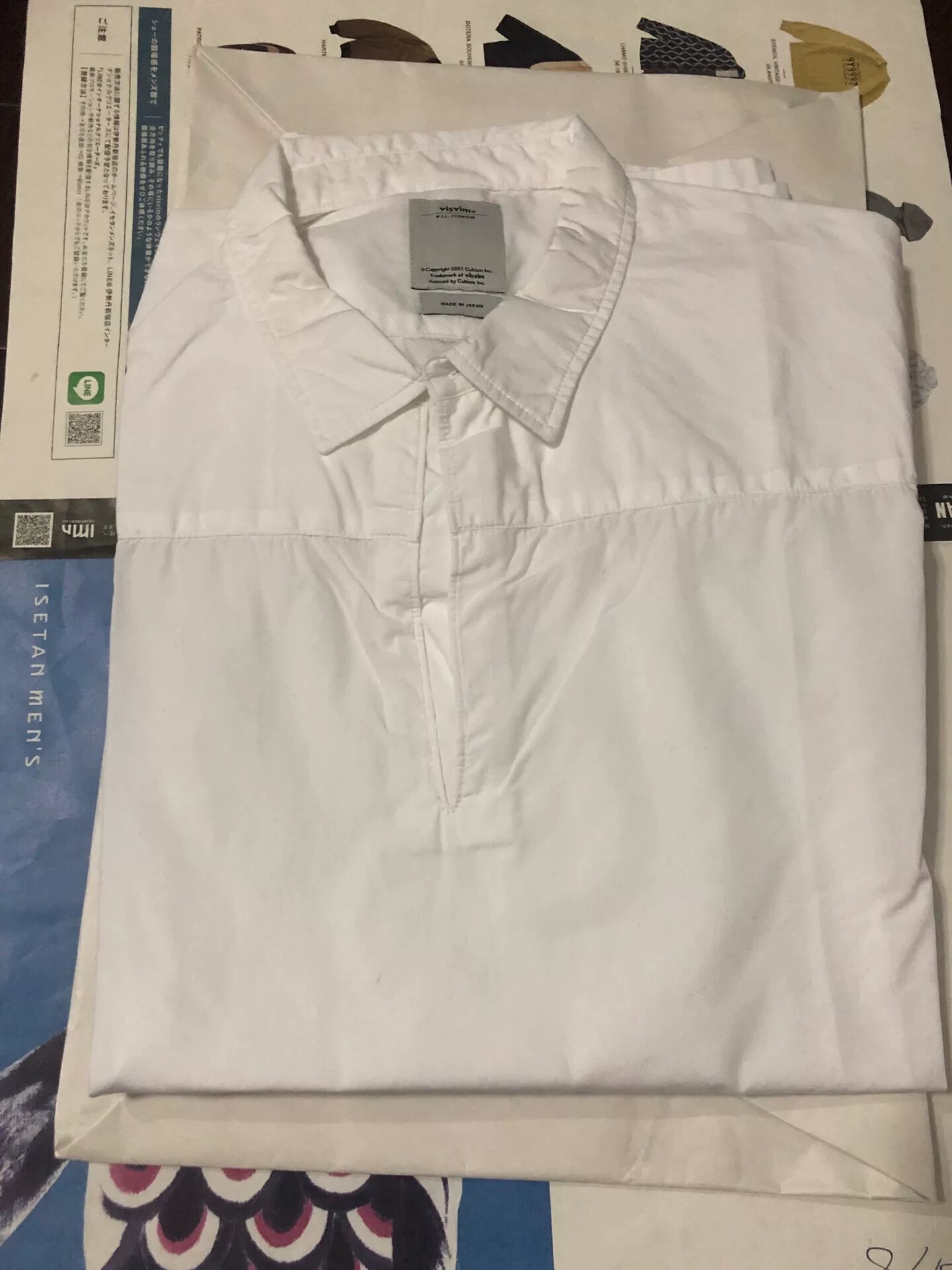 VISVIM Bandana Pattern Tunic Shirt
