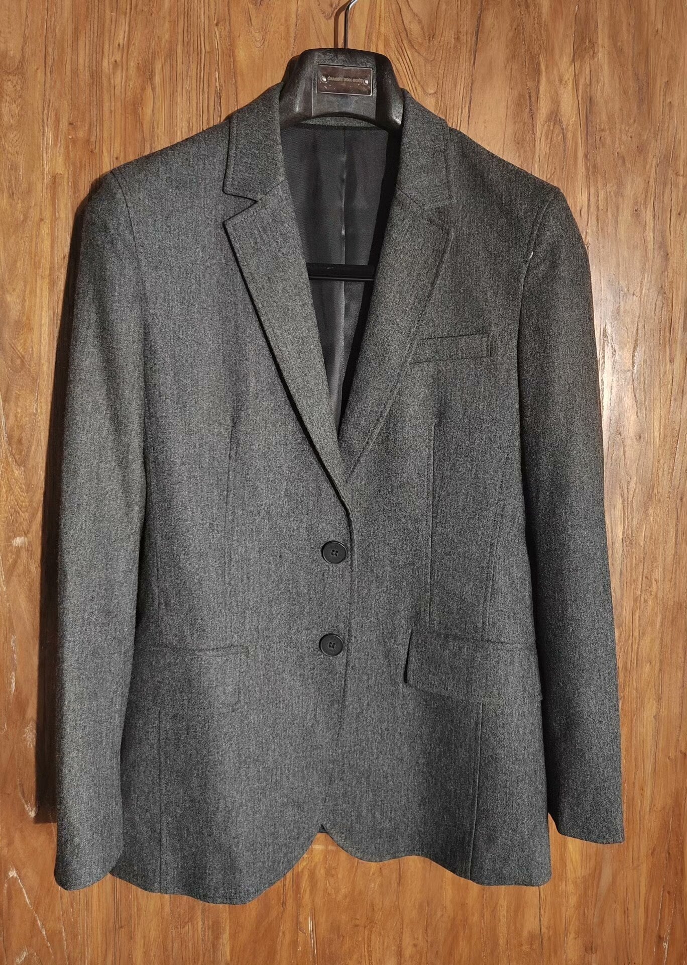 Givenchy Gray Wool Suit Jacket