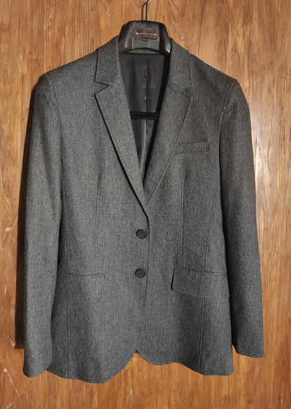 Givenchy Gray Wool Suit Jacket