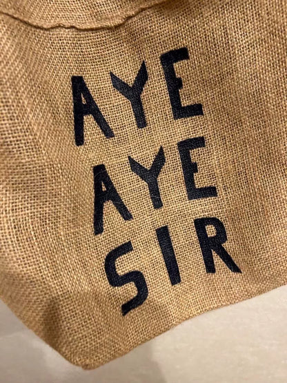 Kapital Ethnic Burlap Crossbody Bag