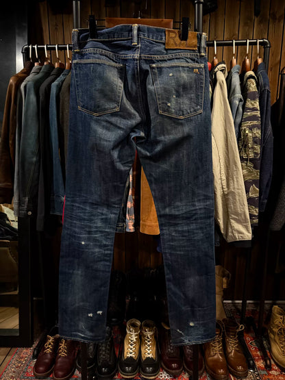 RRL USA Made Distressed Jeans 31x32