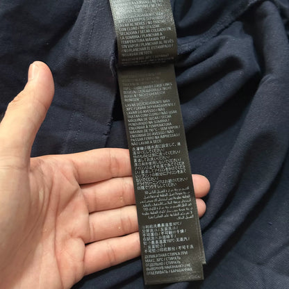 Balenciaga Distressed Blue Short Sleeve Tee