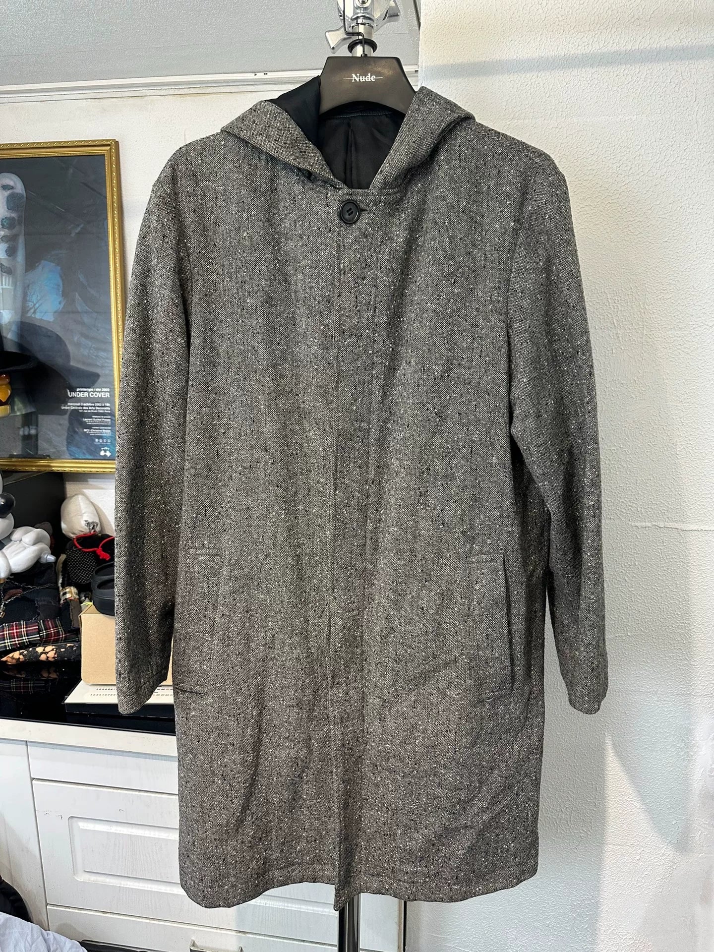 Yohji Yamamoto A.A.R Hooded Snowflake Coat
