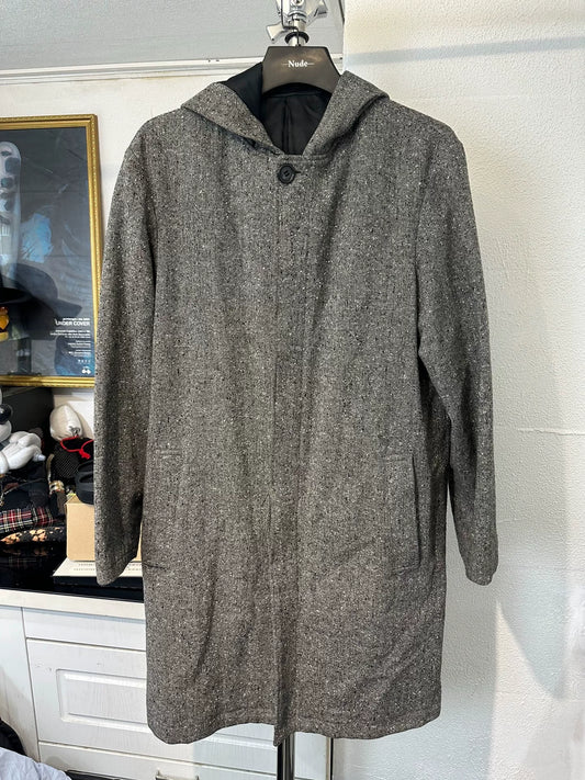Yohji Yamamoto A.A.R Hooded Snowflake Coat