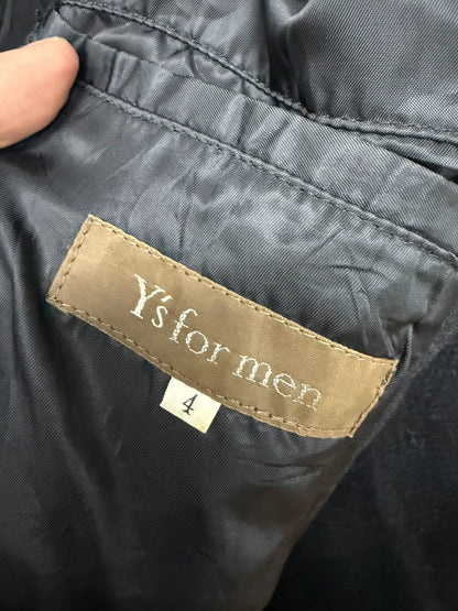 yohji yamamoto y's wool long jacket size L
