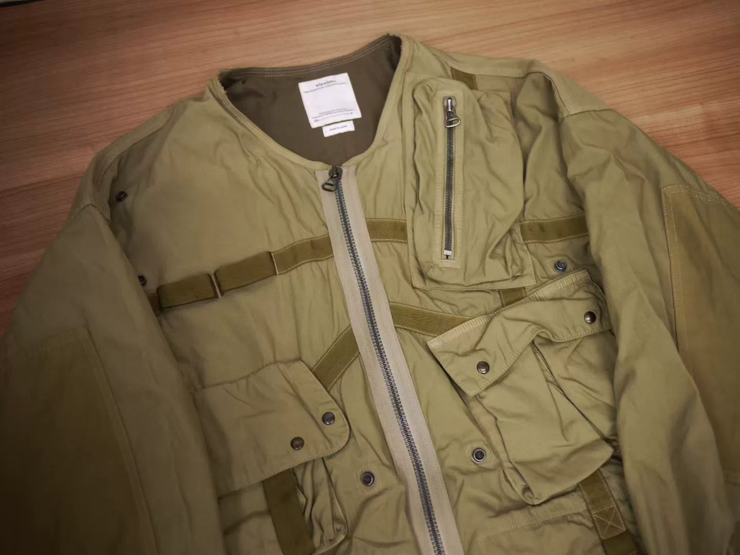 20AW VISVIM Paratrooper Coat Khaki