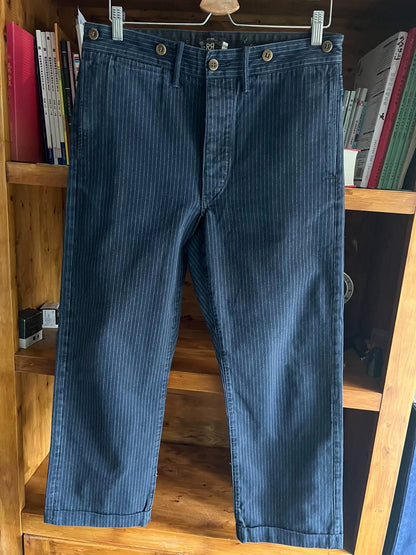 RRL Double RL Striped Casual Pants