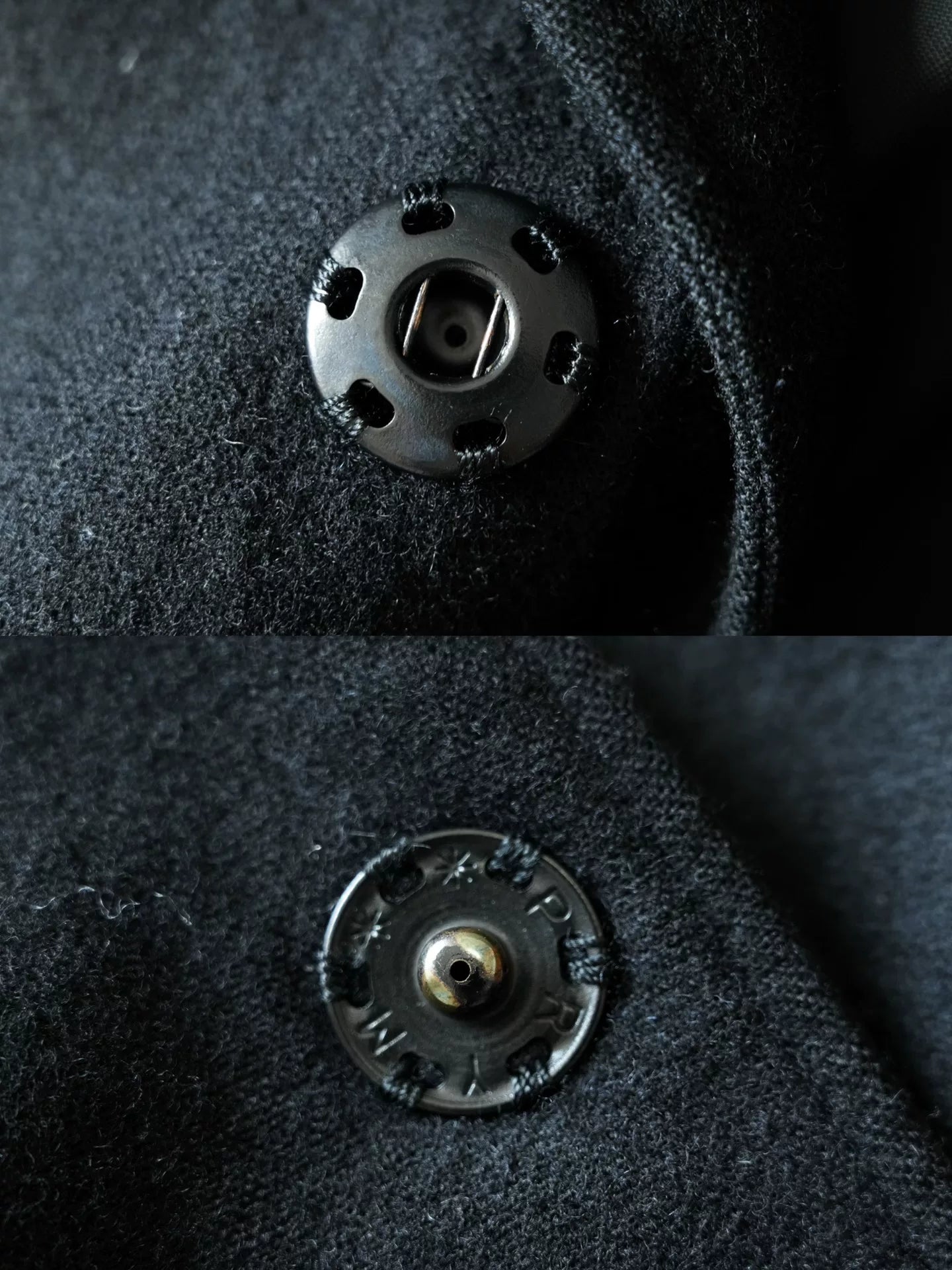 Yohji Yamamoto Button-Up Jacket with Dark Buttons