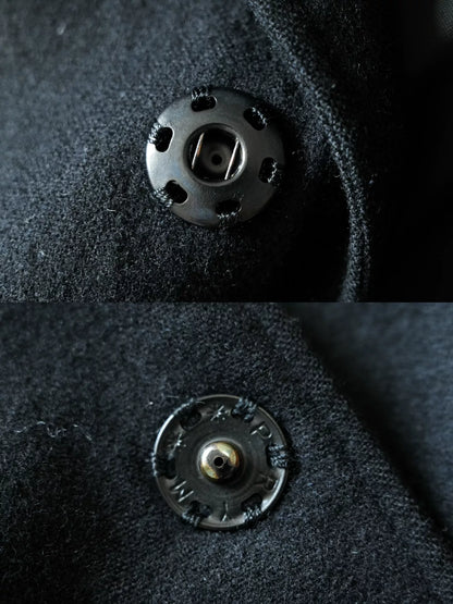 Yohji Yamamoto Button-Up Jacket with Dark Buttons