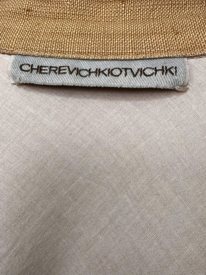 cherevichkiotvichki linen shirt jacket