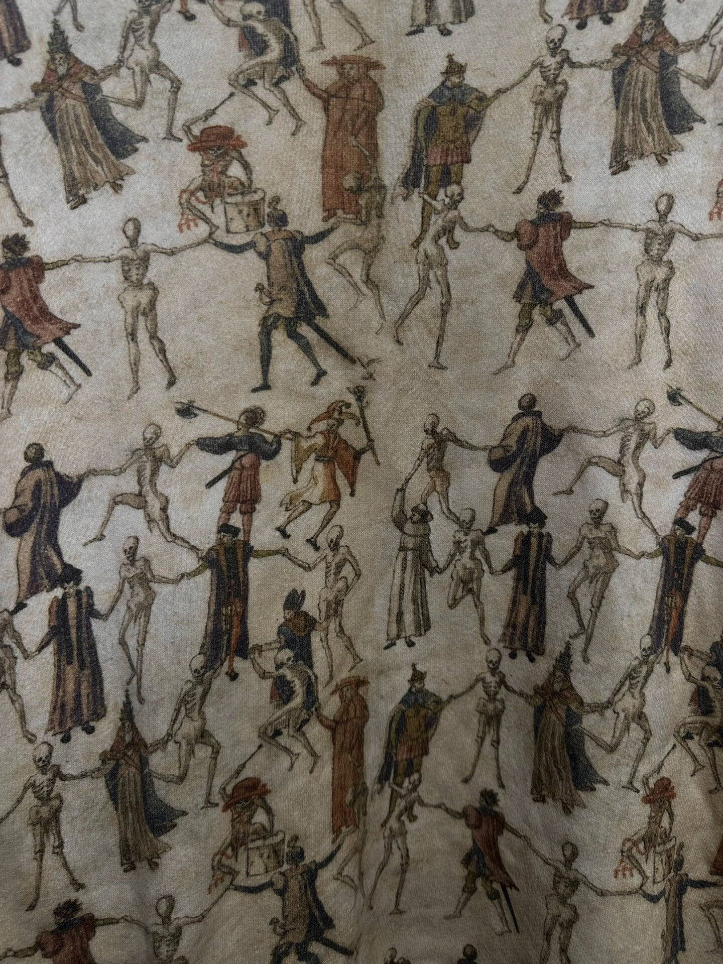 skeleton dance sweatshirt from undercover 2017