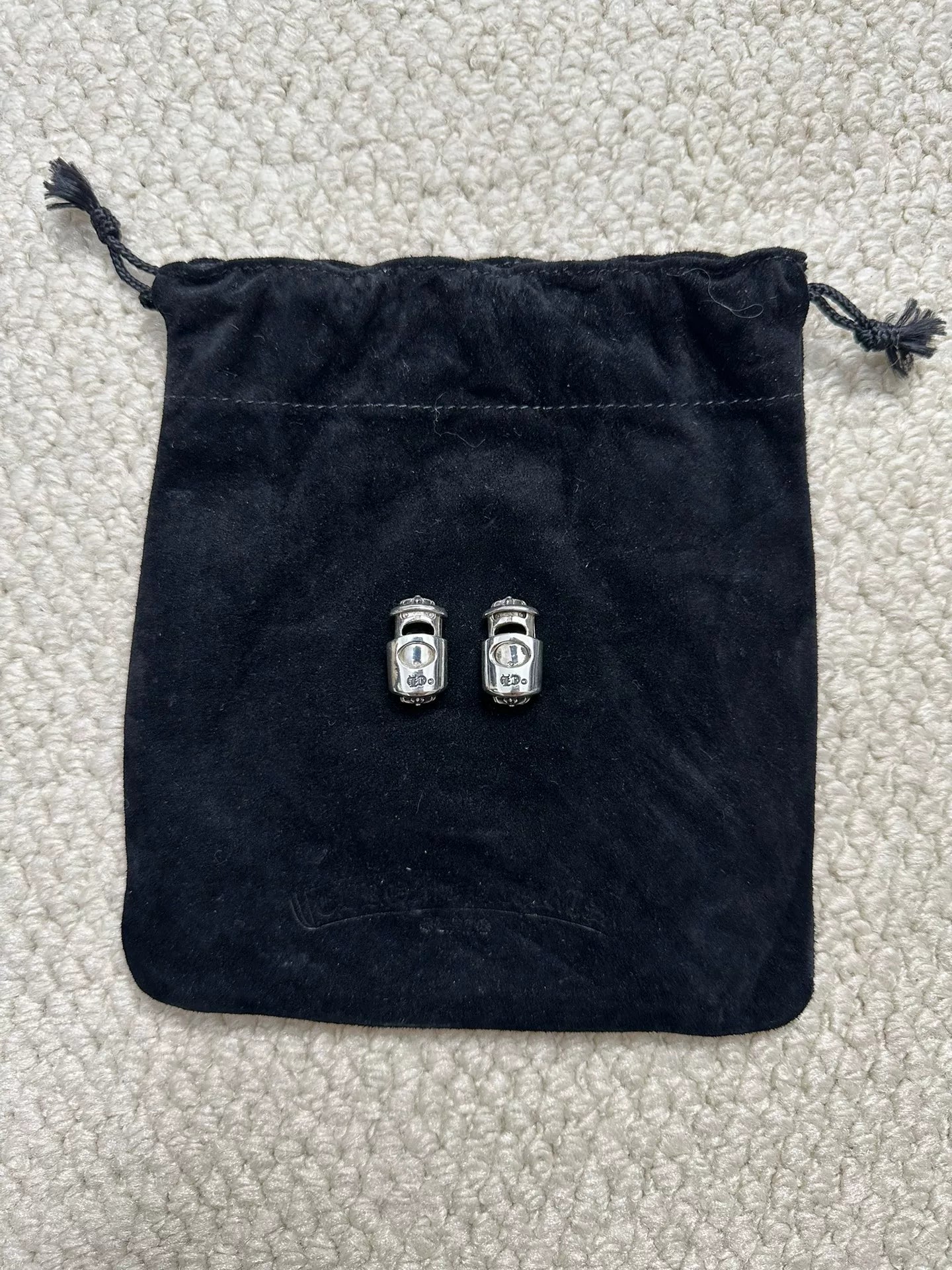 Chrome Hearts Shoelace Buckles Pair