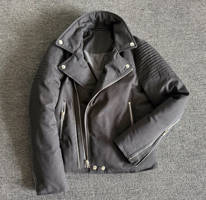 Givenchy Black Cotton Puffer Rider Jacket