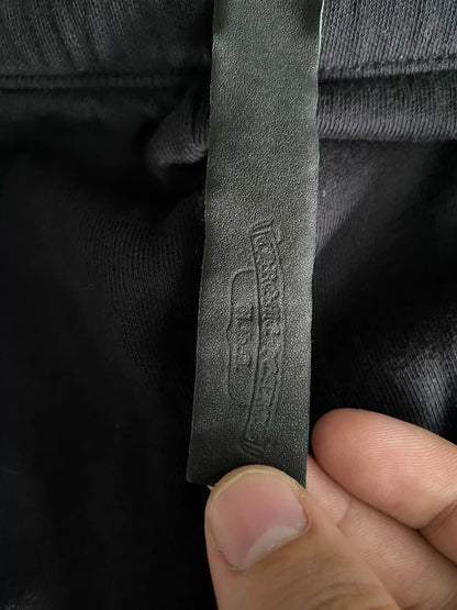 Chrome Hearts Black Logo Embroidered Shorts