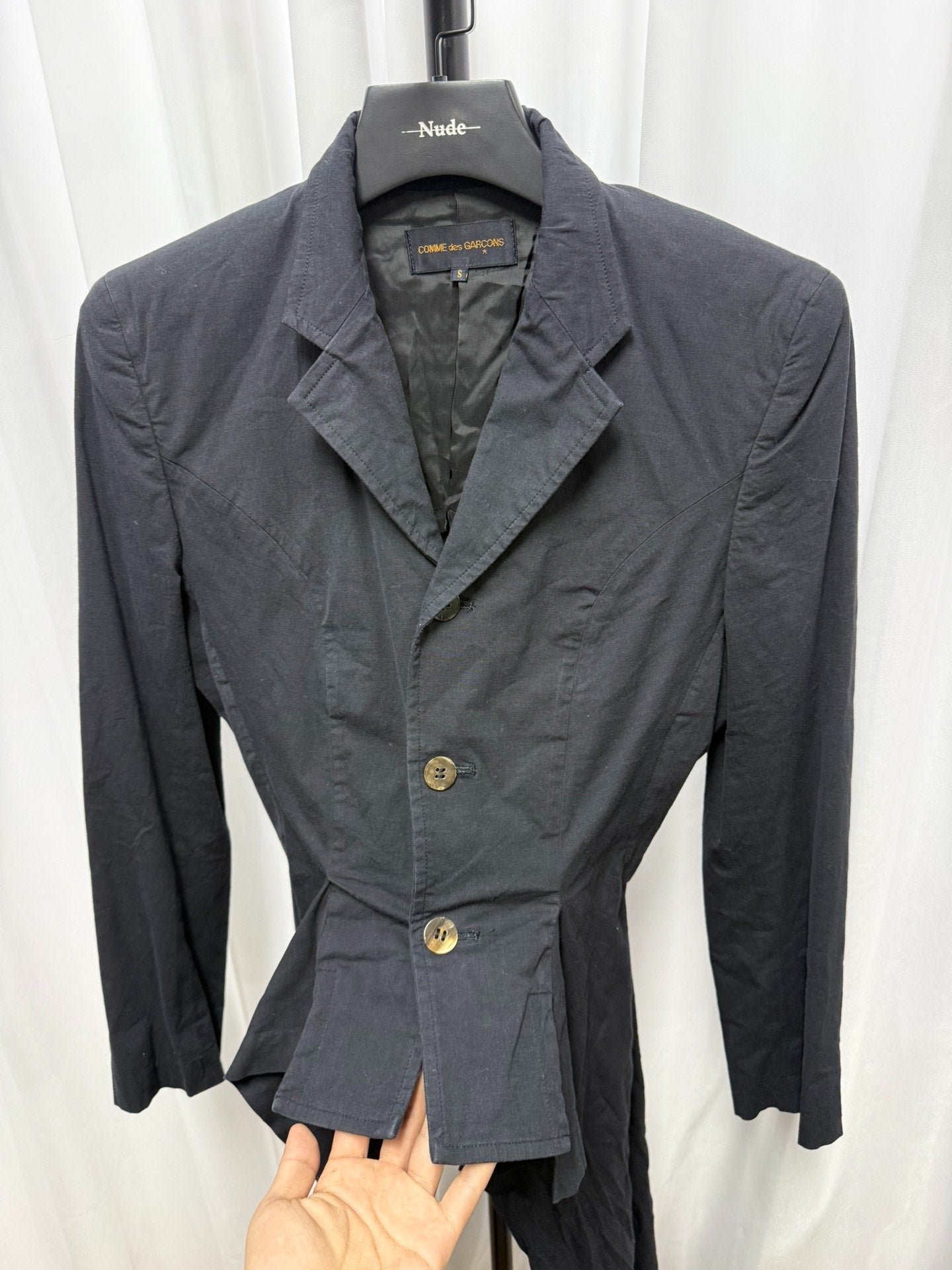 Comme des Garçons 90s Strap Blazer