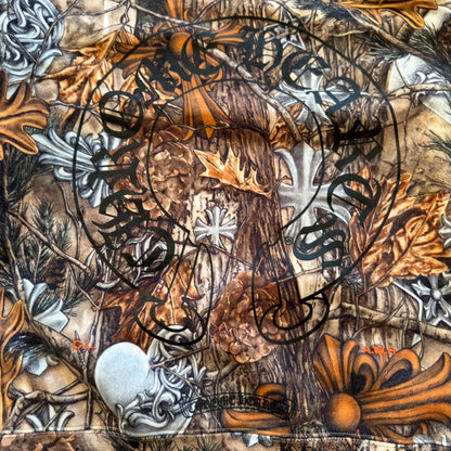 chrome hearts drake nike hoodie with floral print