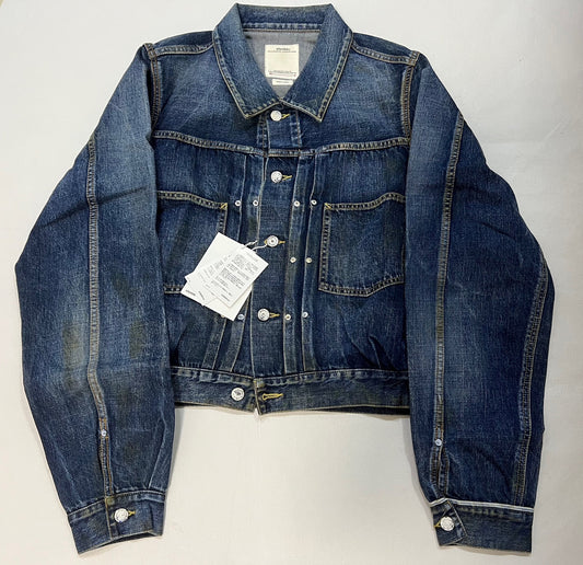 visvim SS Shorty Chore Dry Denim Jacket