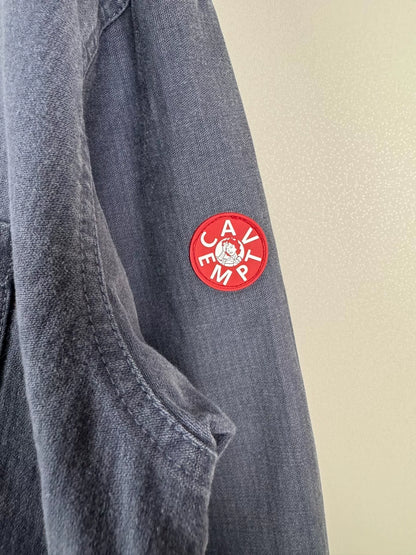 vintage cavempt washed denim jacket M size