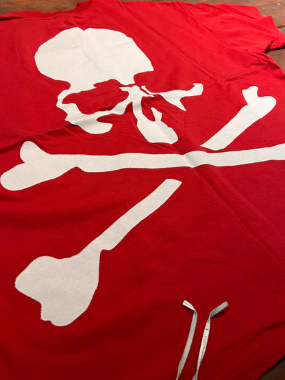 mastermind japan red logo short sleeve shirt