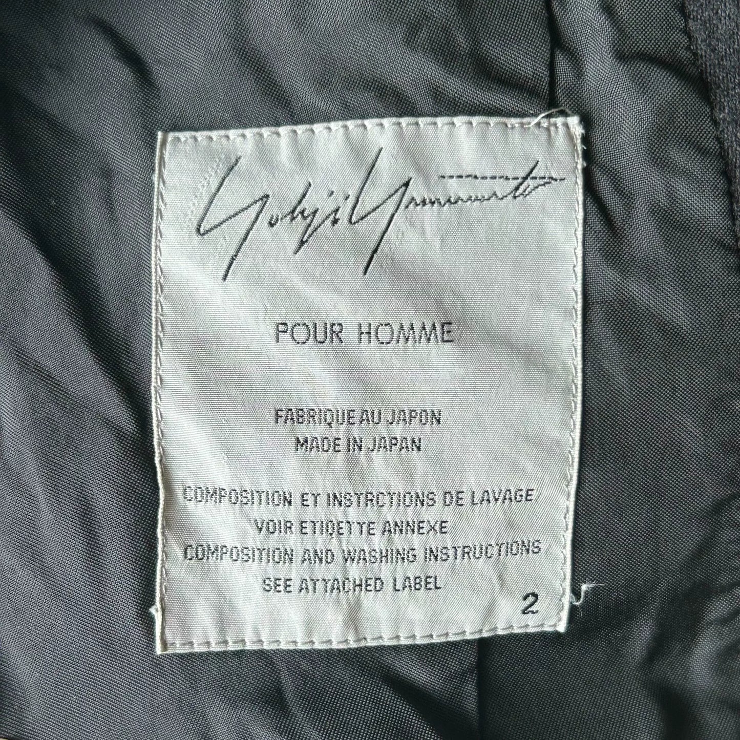 Yohji Yamamoto 2006 AW Baroque Badge Jacket