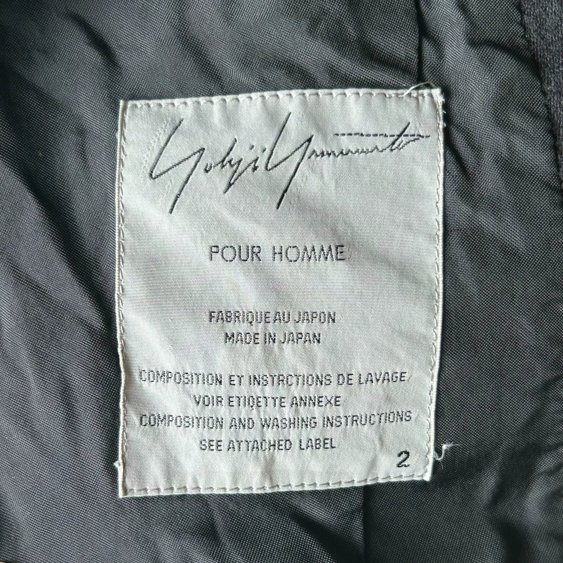 Yohji Yamamoto 2006 AW Baroque Badge Jacket