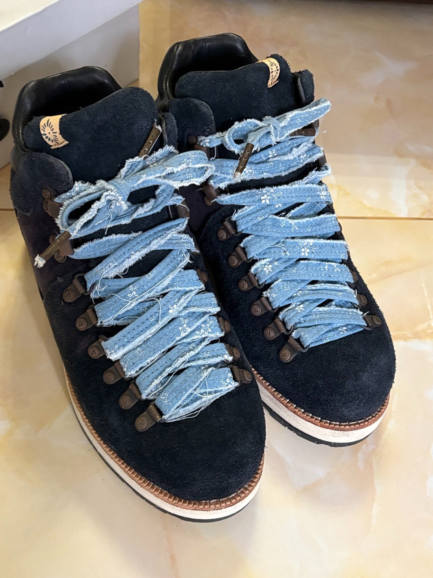Visvim Serra Pizi Suede Hiking Boots