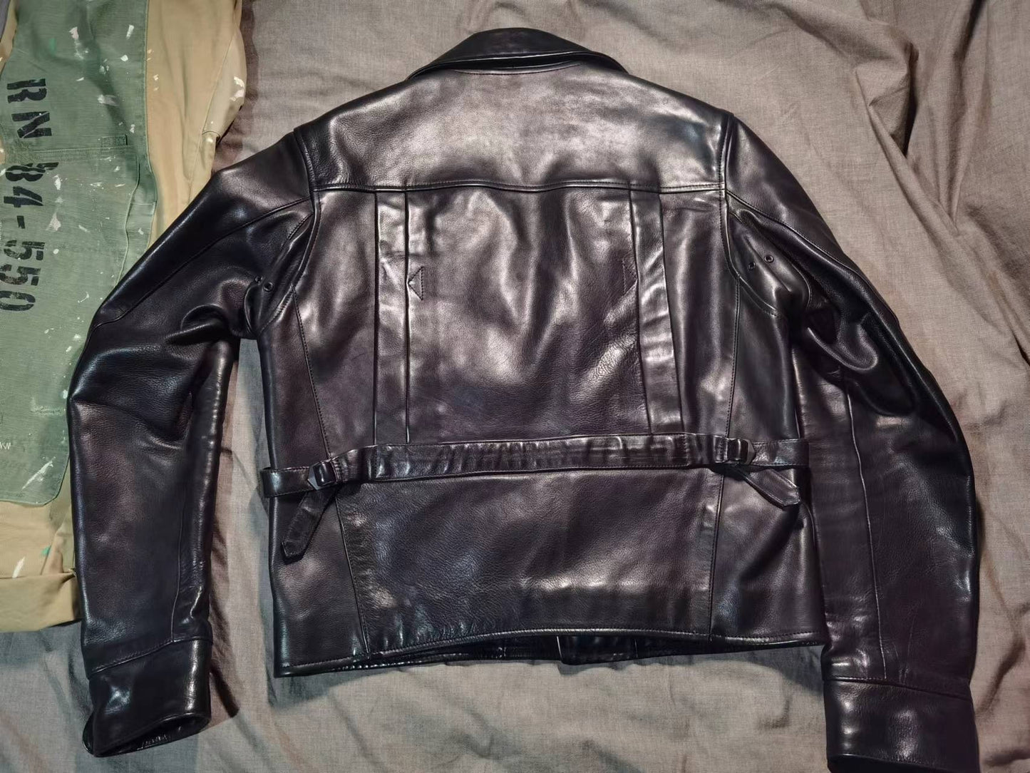 Ralph Lauren Vintage Motorcycle Leather Jacket