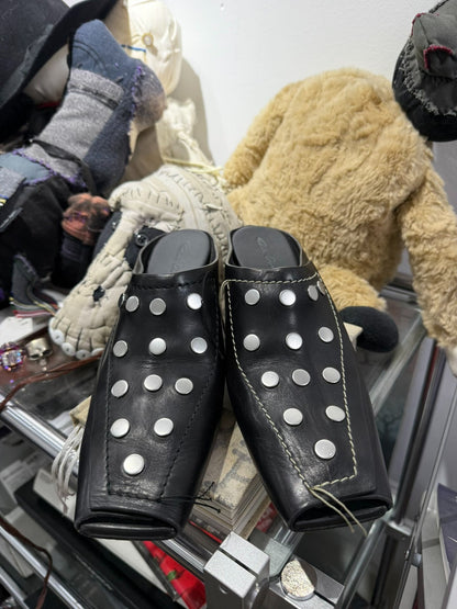 Rick Owens Studded Slide Sandals