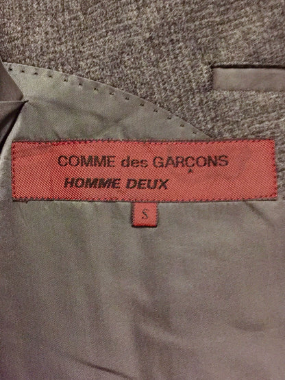 COMME des GARCONS Homme Deux Gray Wool Blazer