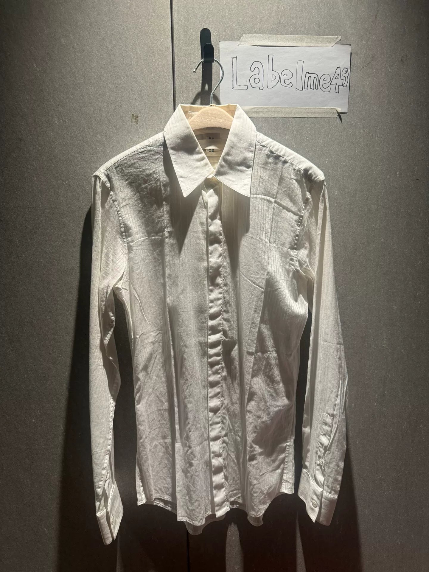 McQueen Comme des Garçons Striped Shirt