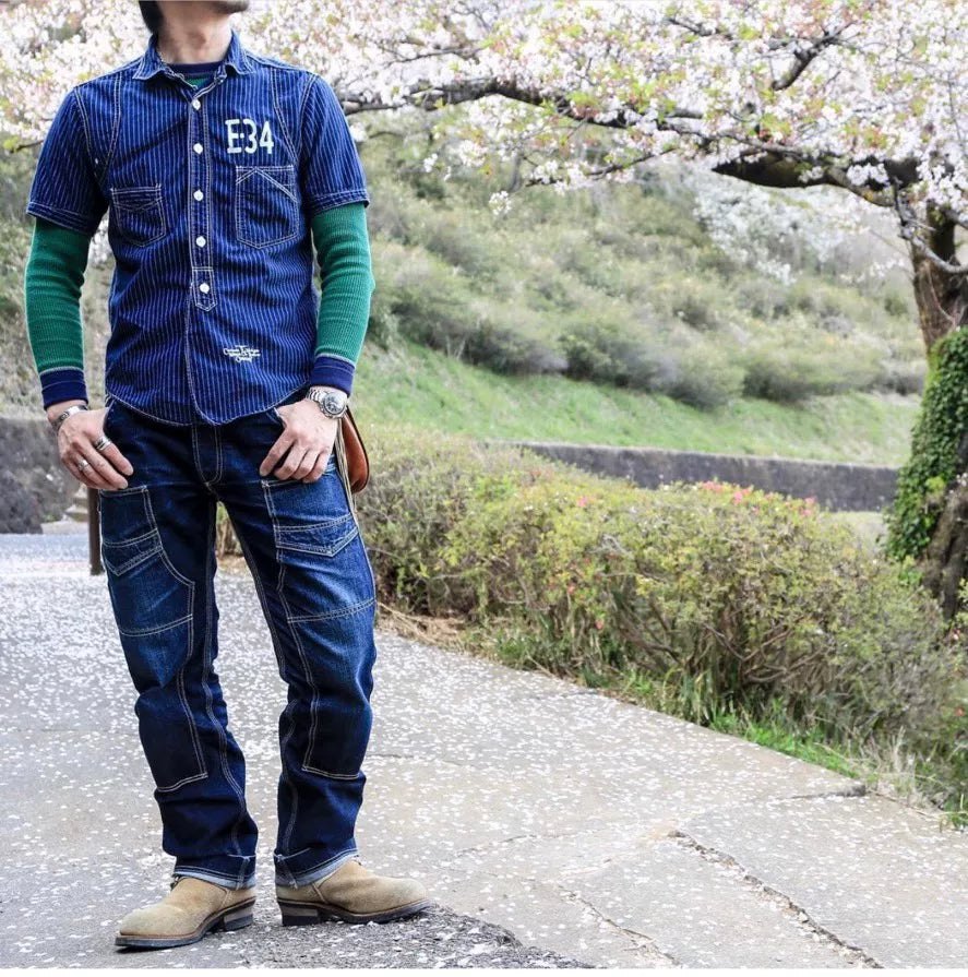 Freewheelers Railroad Shirt in Good Condition