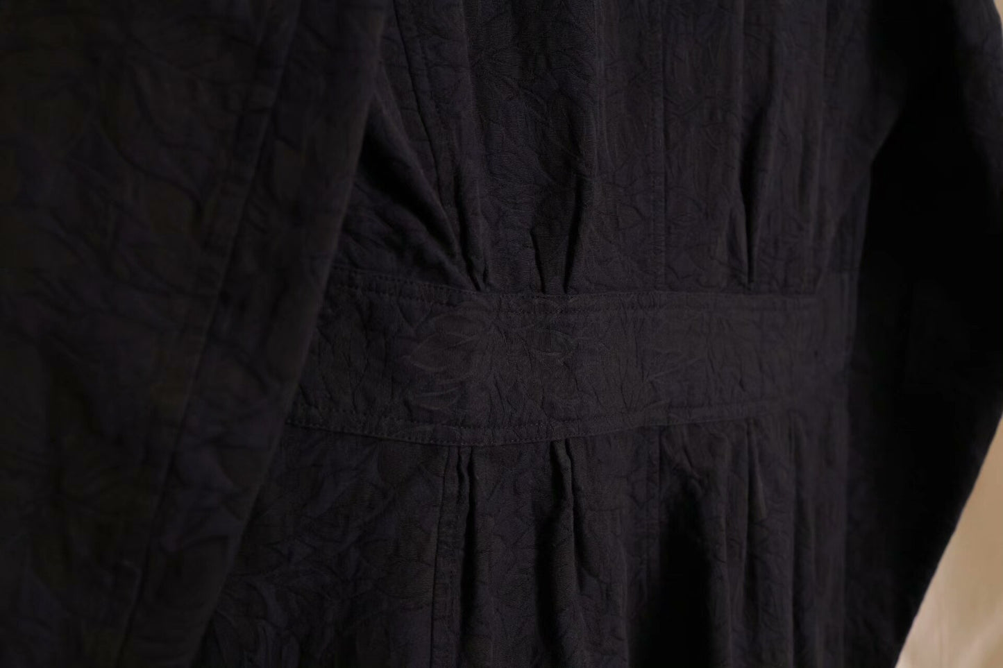 Moldyfig by Yohji Yamamoto Jacquard Belted Jacket