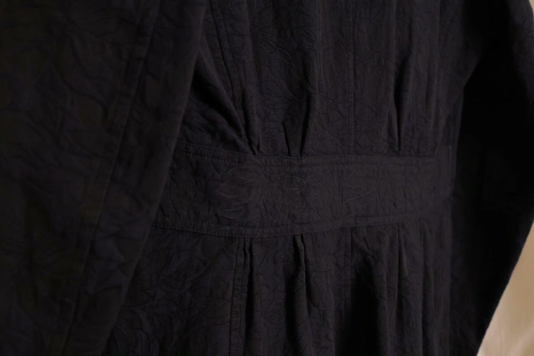Moldyfig by Yohji Yamamoto Jacquard Belted Jacket