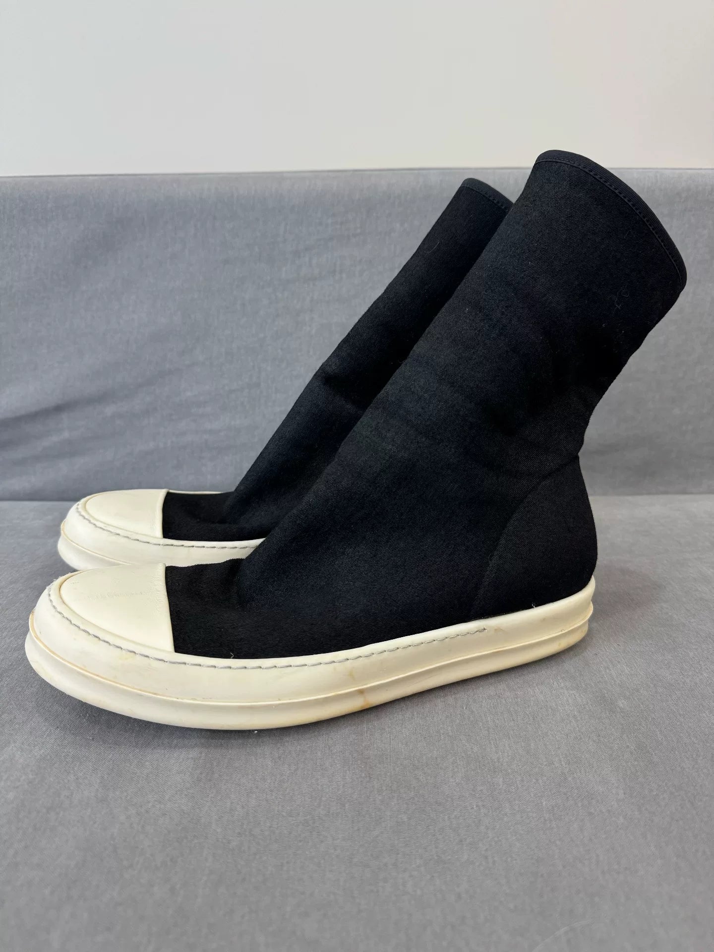 Rick Owens Men's Waxed Boots Size 42